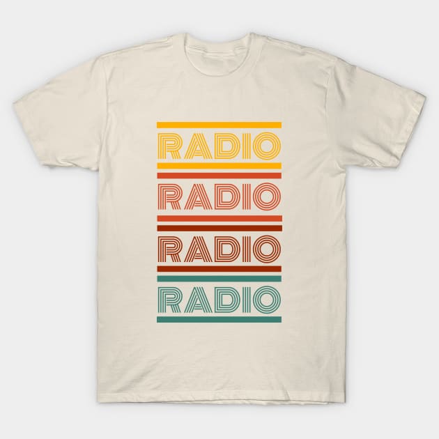 Radio T-Shirt by WonkeyCreations